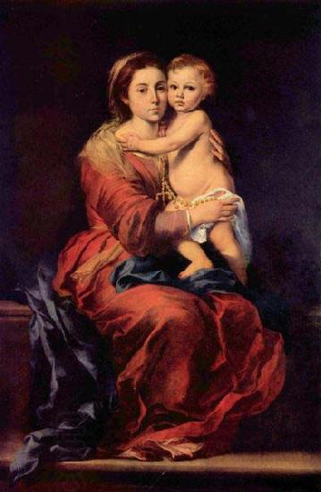 Bartolome Esteban Murillo Madonna with the Rosary oil painting picture